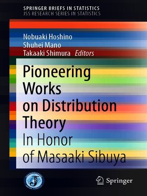 cover image of Pioneering Works on Distribution Theory